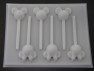 572sp Famous Mouse Male Female Face Chocolate or Hard Candy Lollipop Mold